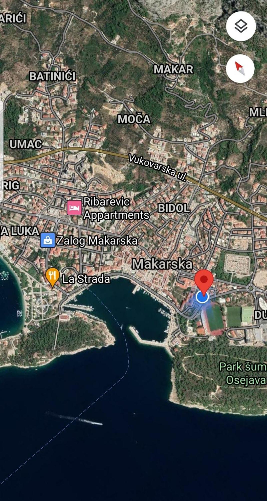 Apartment Afrika Makarska Exterior foto